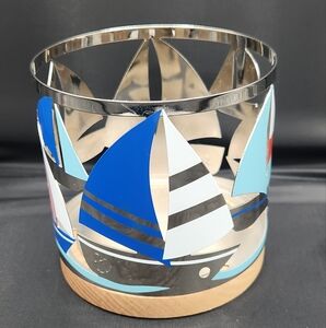 Nautical Yankee Candle Metal Candle Holder Unused